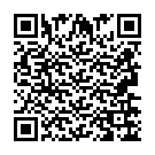 Código QR para número de telefone +2693676257