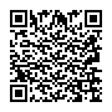 Codice QR per il numero di telefono +2693676458