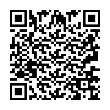 Codice QR per il numero di telefono +2693676470