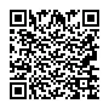 Código QR para número de telefone +2693676627