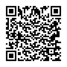 QR код за телефонен номер +2693677017