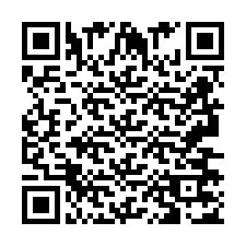 Codice QR per il numero di telefono +2693677039