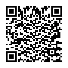 QR-code voor telefoonnummer +2693677045