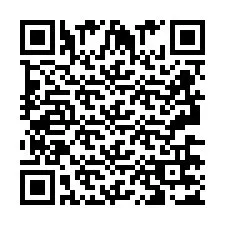 QR kód a telefonszámhoz +2693677050