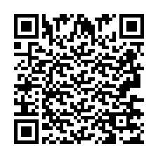 Codice QR per il numero di telefono +2693677065