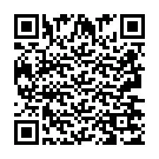 QR-code voor telefoonnummer +2693677068