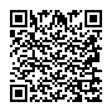 Codice QR per il numero di telefono +2693677106