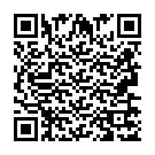 QR код за телефонен номер +2693677107