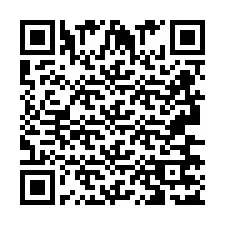 QR-koodi puhelinnumerolle +2693677123