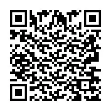 QR-code voor telefoonnummer +2693677138