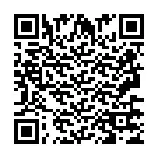 QR-koodi puhelinnumerolle +2693677411