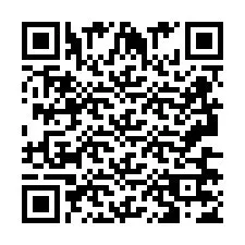 Código QR para número de teléfono +2693677421