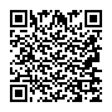 QR-code voor telefoonnummer +2693677427