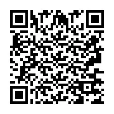 QR код за телефонен номер +2693677430