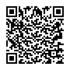 Código QR para número de telefone +2693677440