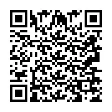 QR код за телефонен номер +2693677449