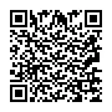 QR-code voor telefoonnummer +2693677451