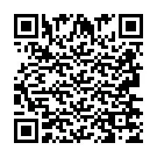 Código QR para número de telefone +2693677466