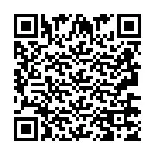 QR код за телефонен номер +2693677490