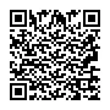 Código QR para número de telefone +2693677505