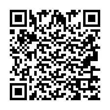 QR-code voor telefoonnummer +2693677507