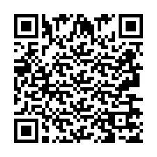 Código QR para número de telefone +2693677508