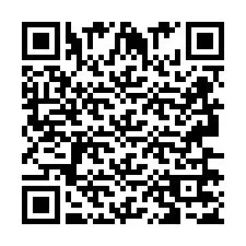 Codice QR per il numero di telefono +2693677512