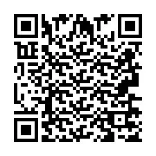 Código QR para número de telefone +2693677517