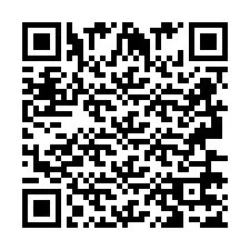 Codice QR per il numero di telefono +2693677582