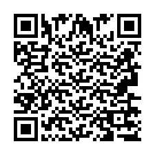 QR-koodi puhelinnumerolle +2693677747