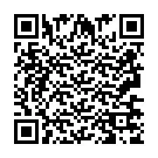 Código QR para número de teléfono +2693677821