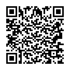 QR-code voor telefoonnummer +2693677825