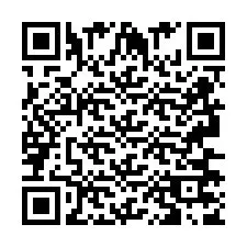 Codice QR per il numero di telefono +2693677832