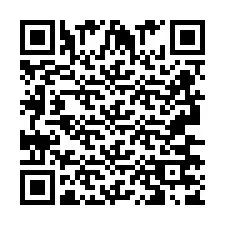 Código QR para número de teléfono +2693677833