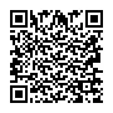 Código QR para número de telefone +2693677842