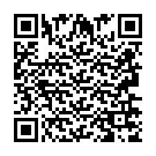 QR-code voor telefoonnummer +2693677852