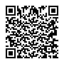 QR-code voor telefoonnummer +2693677962