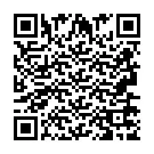 Código QR para número de telefone +2693677987