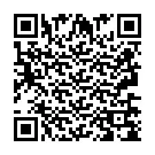 Codice QR per il numero di telefono +2693678010