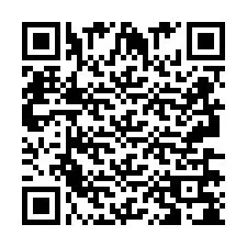 Codice QR per il numero di telefono +2693678014