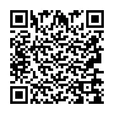 Codice QR per il numero di telefono +2693678083