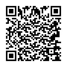 Codice QR per il numero di telefono +2693678087