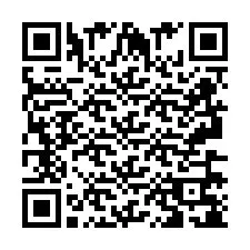 Codice QR per il numero di telefono +2693678104