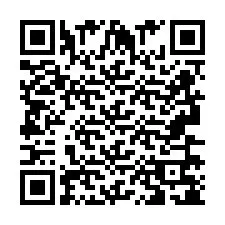 Código QR para número de telefone +2693678107