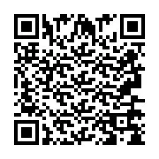 Código QR para número de telefone +2693678483