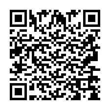 Código QR para número de telefone +2693678489