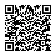 QR-koodi puhelinnumerolle +2693678494