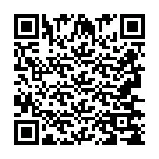 QR-code voor telefoonnummer +2693678737