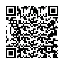 Código QR para número de teléfono +2693678824