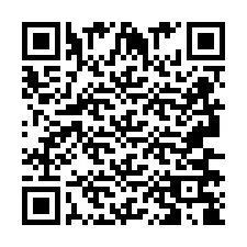 Código QR para número de teléfono +2693678833